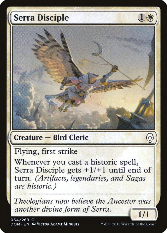 Serra Disciple [Dominaria] | Webway Games