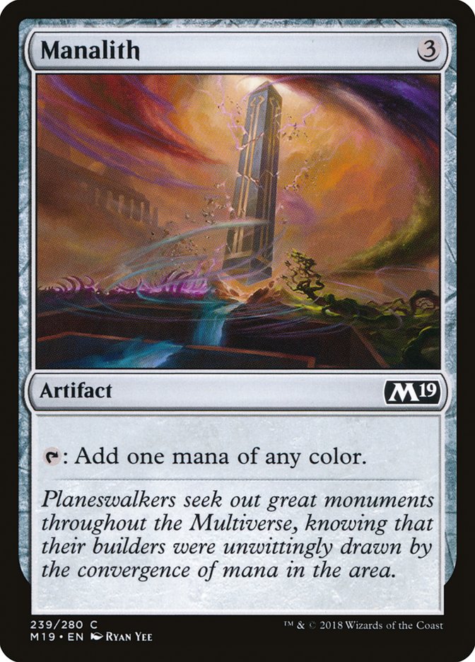 Manalith [Core Set 2019] | Webway Games