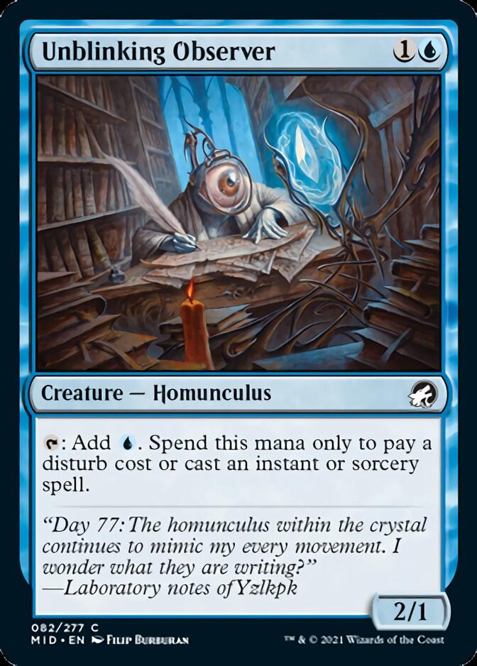 Unblinking Observer [Innistrad: Midnight Hunt] | Webway Games