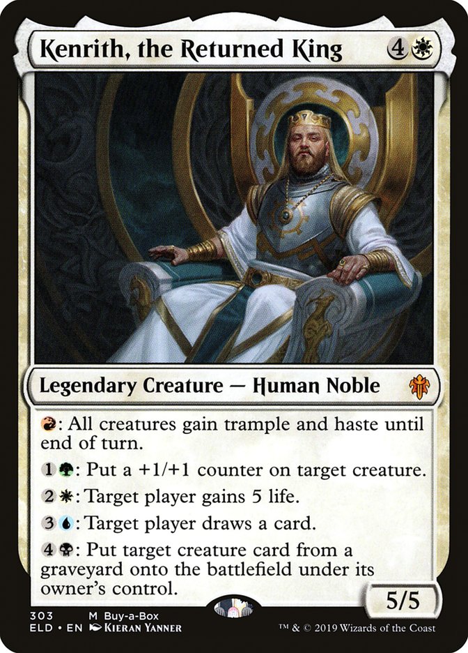 Kenrith, the Returned King (Buy-A-Box) [Throne of Eldraine Promos] | Webway Games