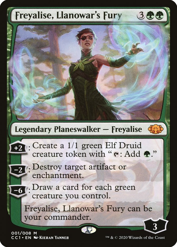 Freyalise, Llanowar's Fury [Commander Collection: Green] | Webway Games