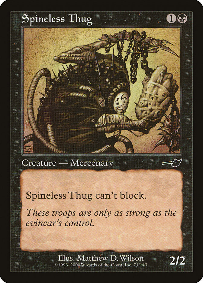 Spineless Thug [Nemesis] | Webway Games
