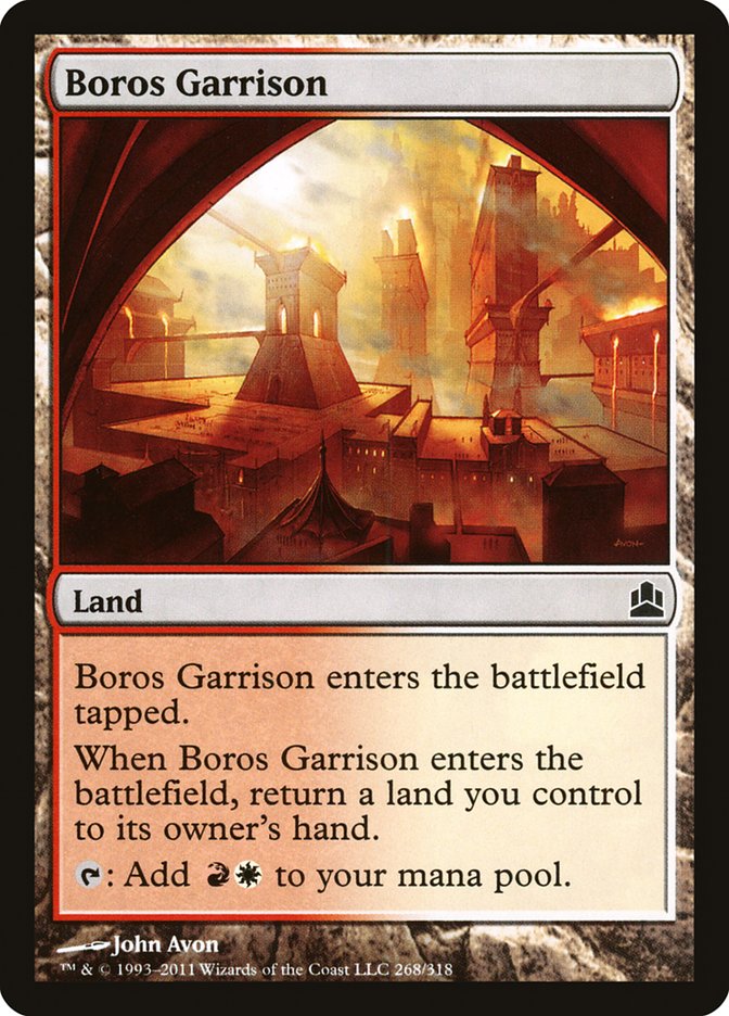 Boros Garrison [Commander 2011] | Webway Games