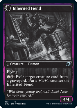 Heirloom Mirror // Inherited Fiend [Innistrad: Double Feature] | Webway Games