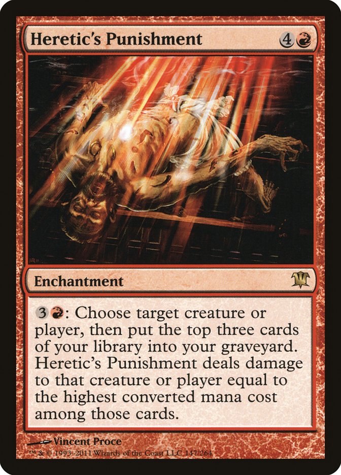 Heretic's Punishment [Innistrad] | Webway Games