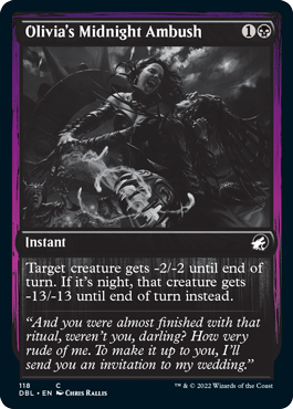 Olivia's Midnight Ambush [Innistrad: Double Feature] | Webway Games