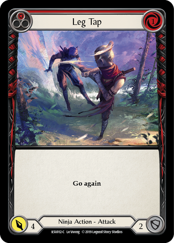 Leg Tap (Red) [KSU012-C] 1st Edition Normal