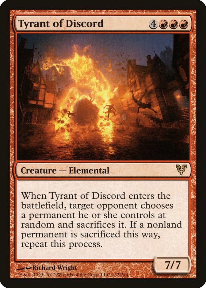Tyrant of Discord [Avacyn Restored] | Webway Games