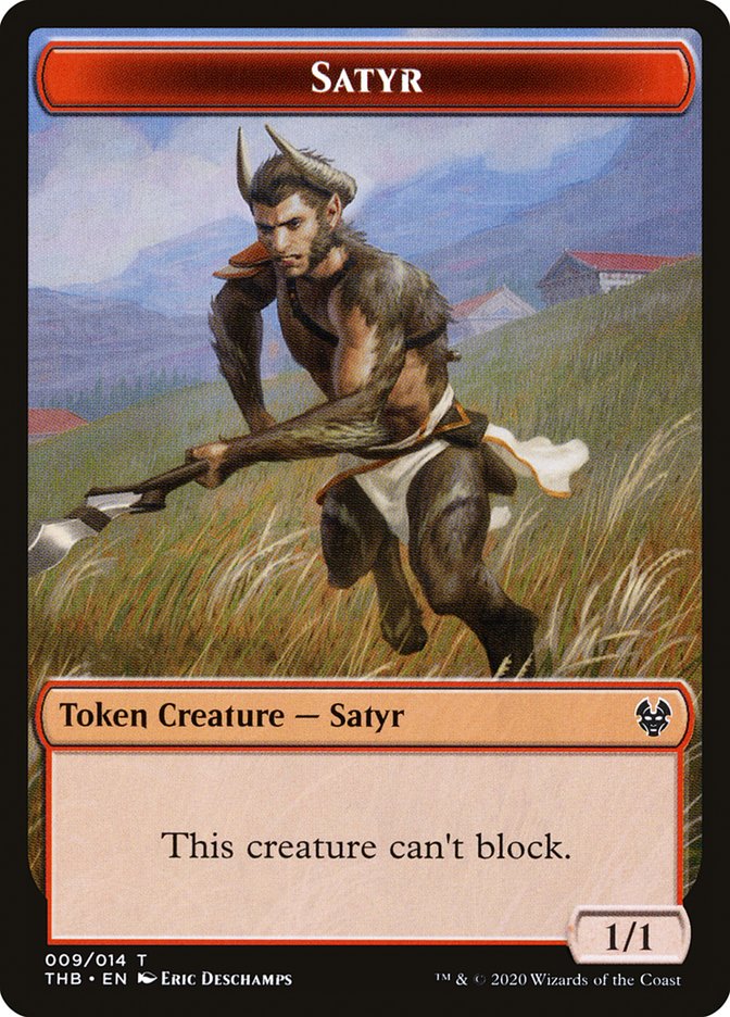 Satyr Token [Theros Beyond Death] | Webway Games
