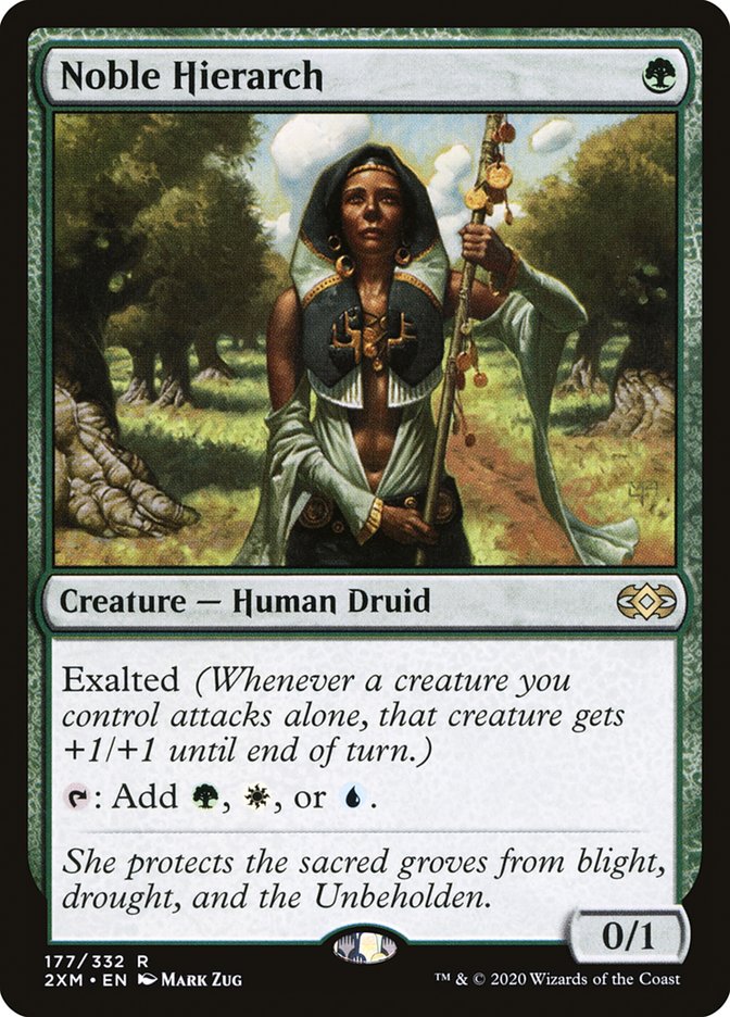 Noble Hierarch [Double Masters] | Webway Games