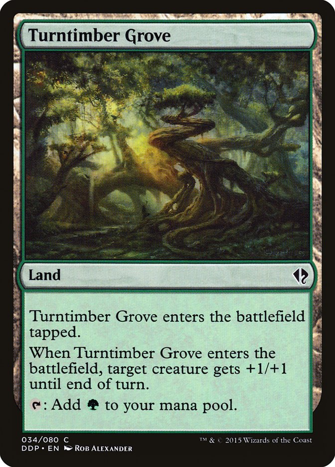Turntimber Grove [Duel Decks: Zendikar vs. Eldrazi] | Webway Games