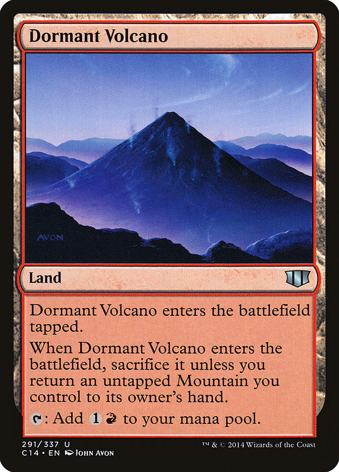 Dormant Volcano [Commander 2014] | Webway Games