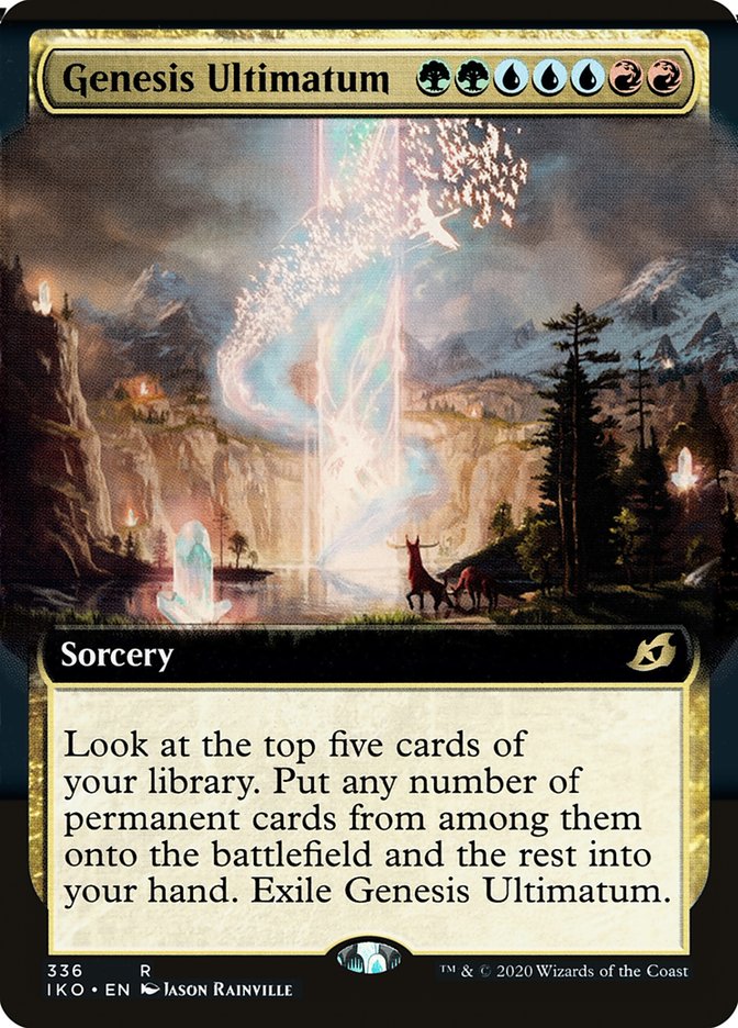 Genesis Ultimatum (Extended Art) [Ikoria: Lair of Behemoths] | Webway Games
