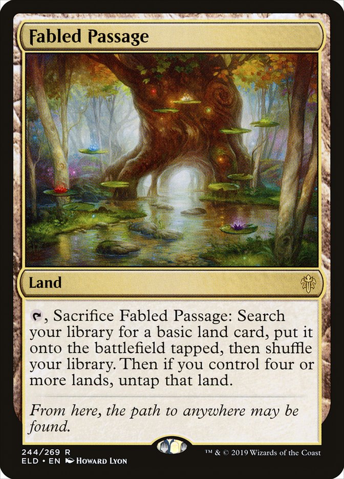 Fabled Passage [Throne of Eldraine] | Webway Games