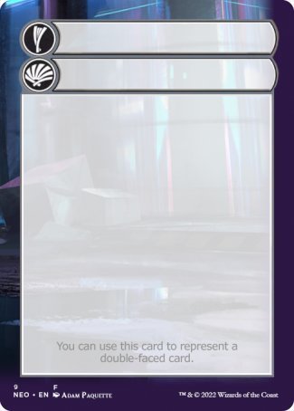 Helper Card (9/9) [Kamigawa: Neon Dynasty Tokens] | Webway Games