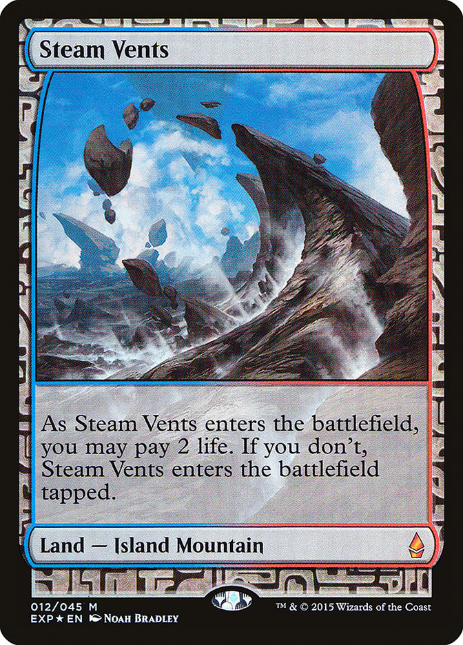 Steam Vents [Zendikar Expeditions] | Webway Games