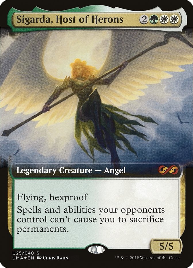 Sigarda, Host of Herons [Ultimate Box Topper] | Webway Games