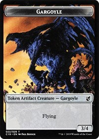 Gargoyle // Egg Double-sided Token [Commander 2019 Tokens] | Webway Games