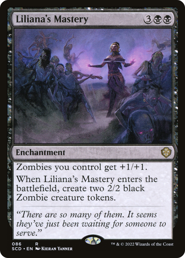 Liliana's Mastery [Starter Commander Decks] | Webway Games