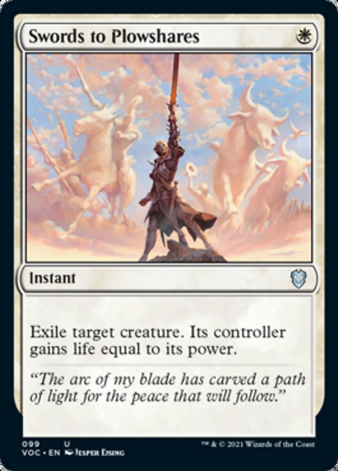 Swords to Plowshares [Innistrad: Crimson Vow Commander] | Webway Games