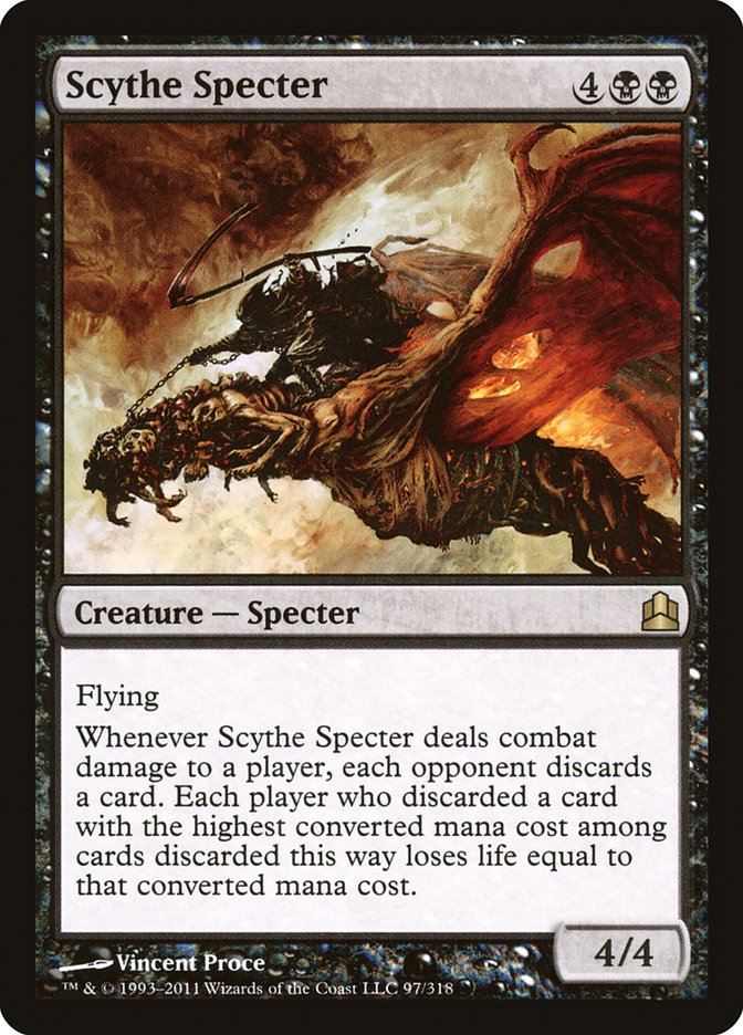 Scythe Specter [Commander 2011] | Webway Games