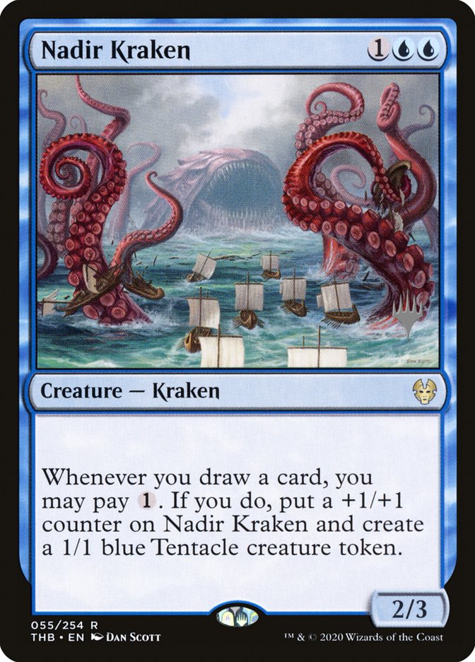 Nadir Kraken (Promo Pack) [Theros Beyond Death Promos] | Webway Games