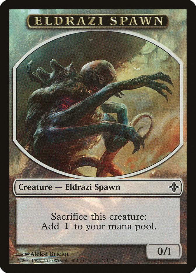 Eldrazi Spawn (1a/5) [Rise of the Eldrazi Tokens] | Webway Games