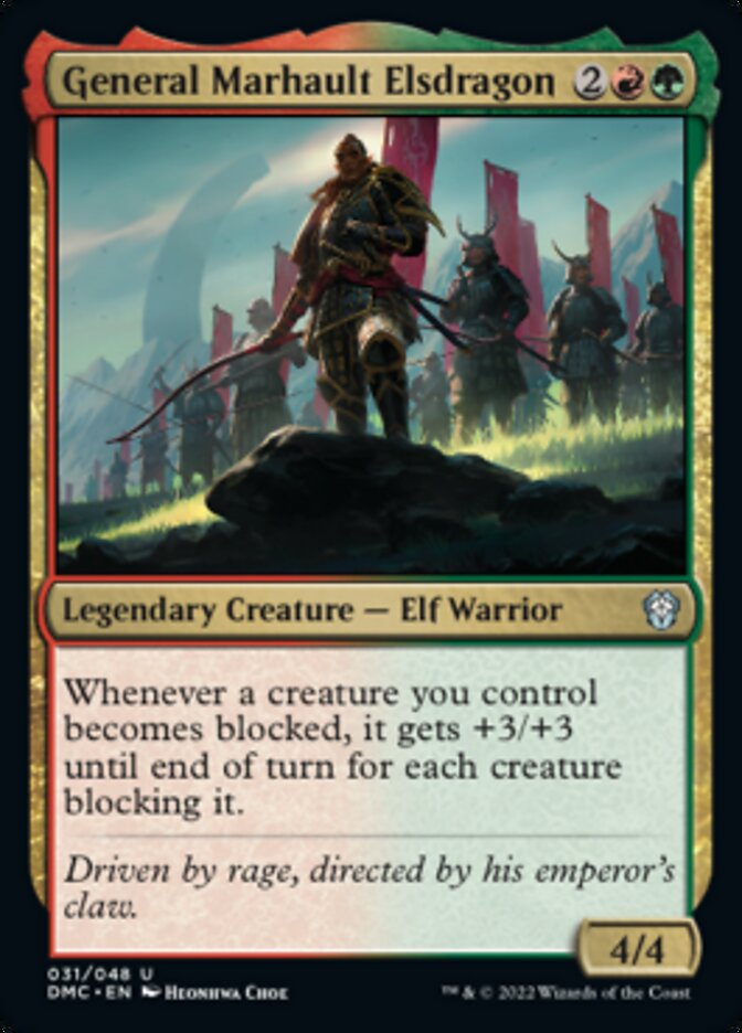 General Marhault Elsdragon [Dominaria United Commander] | Webway Games