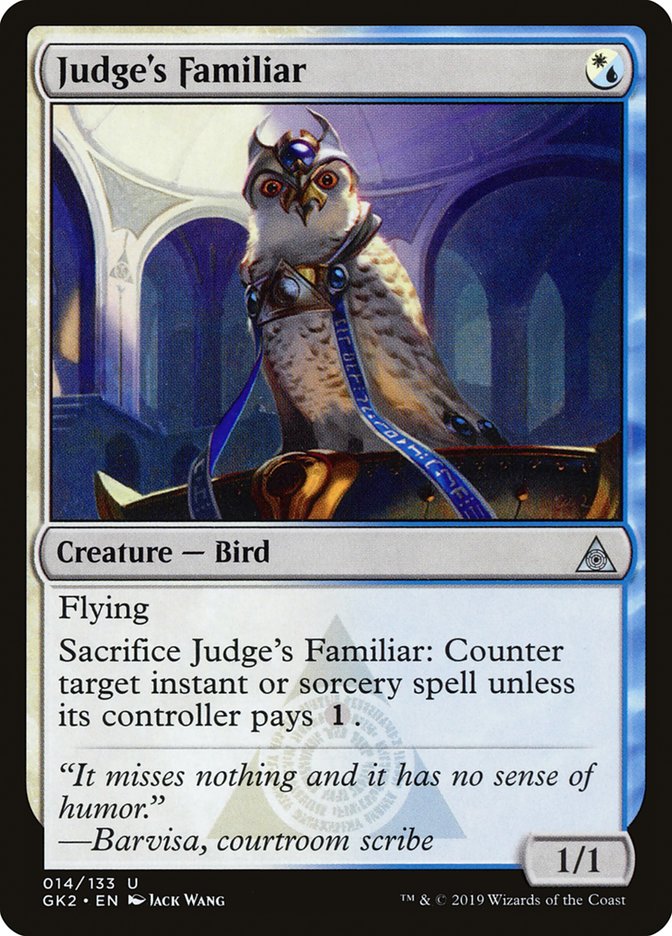 Judge's Familiar [Ravnica Allegiance Guild Kit] | Webway Games
