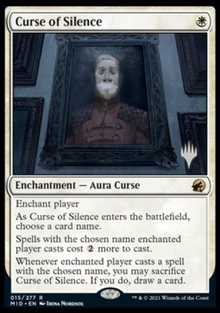 Curse of Silence (Promo Pack) [Innistrad: Midnight Hunt Promos] | Webway Games