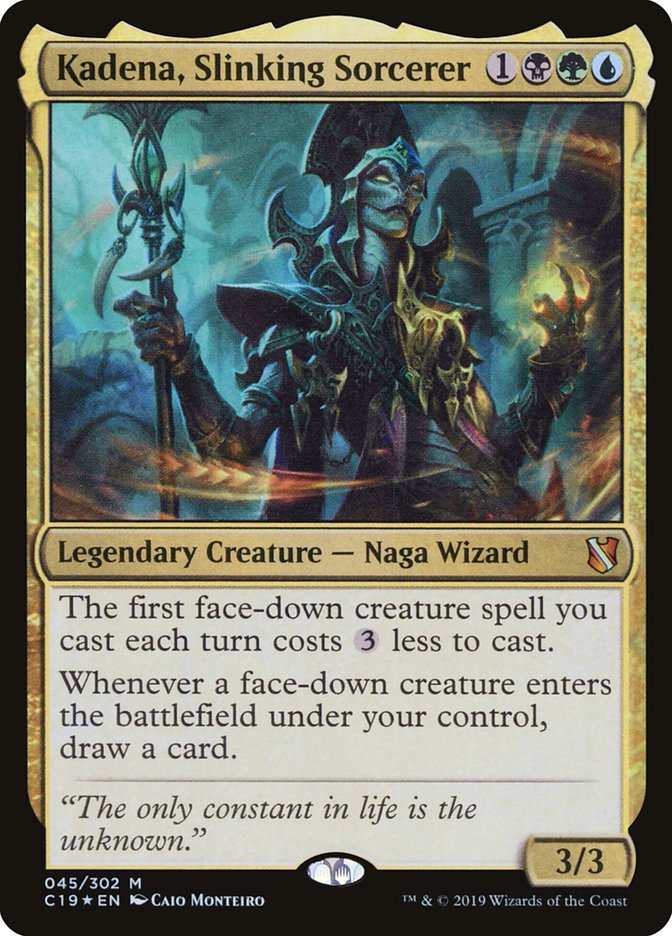 Kadena, Slinking Sorcerer [Commander 2019] | Webway Games