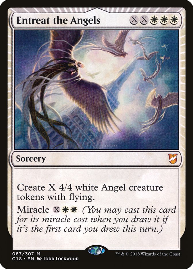 Entreat the Angels [Commander 2018] | Webway Games