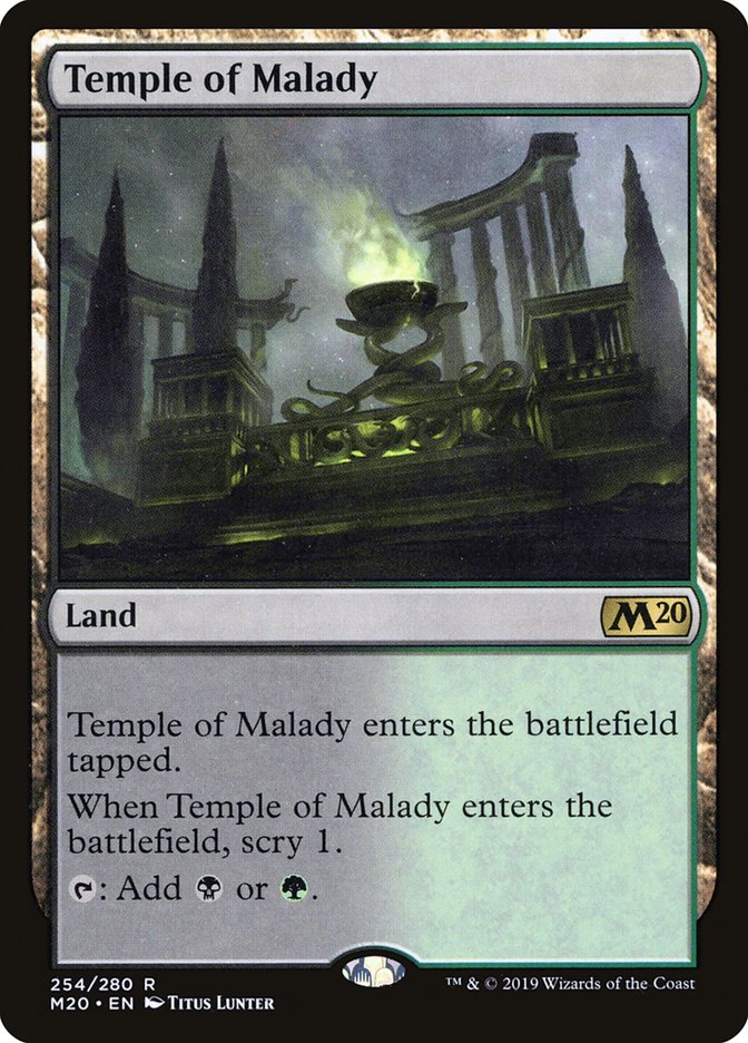 Temple of Malady [Core Set 2020] | Webway Games