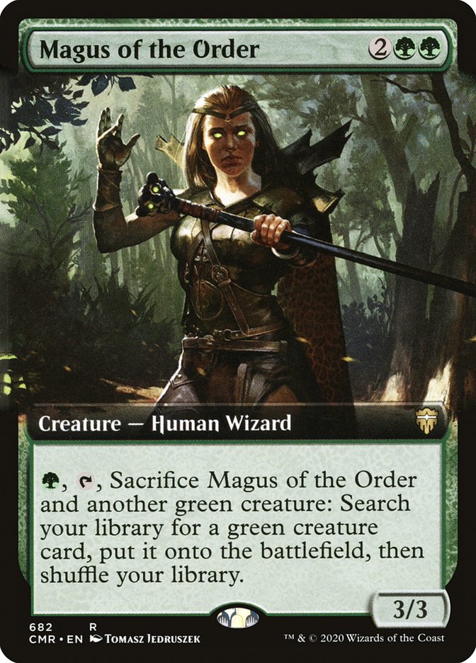 Magus of the Order (Extended Art) [Commander Legends] | Webway Games
