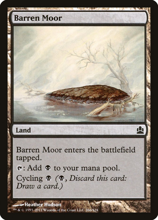 Barren Moor [Commander 2011] | Webway Games