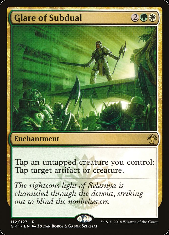Glare of Subdual [GRN Guild Kit] | Webway Games