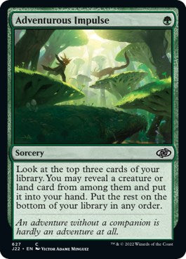 Adventurous Impulse [Jumpstart 2022] | Webway Games