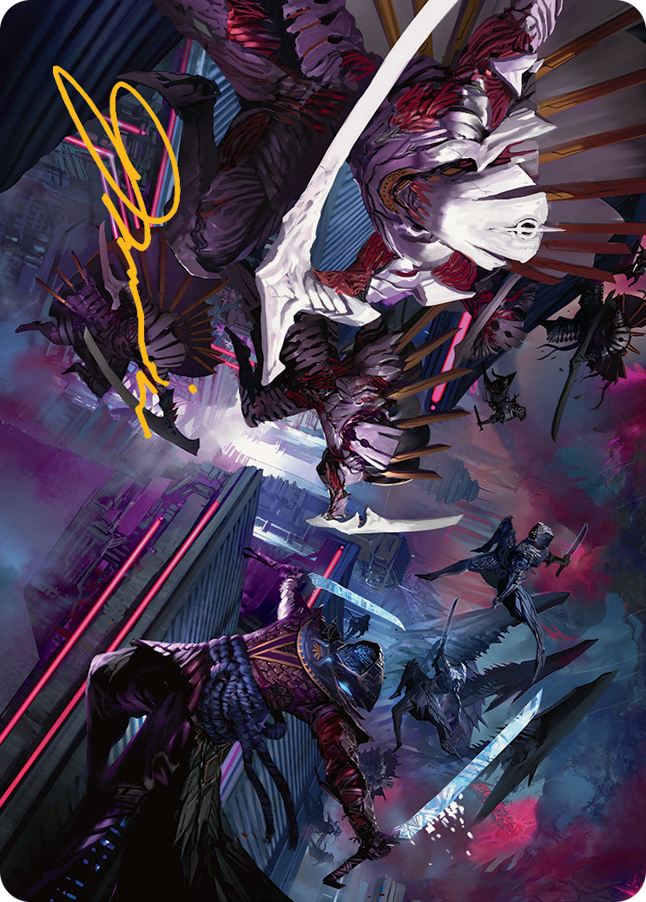 Invasion of Kamigawa Art Card (Gold-Stamped Signature) [March of the Machine Art Series] | Webway Games