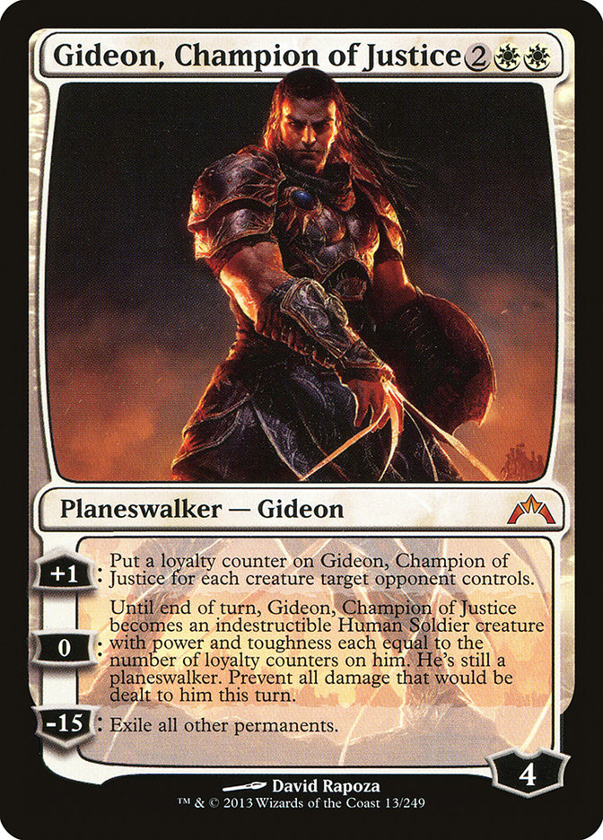 Gideon, Champion of Justice [Gatecrash] | Webway Games