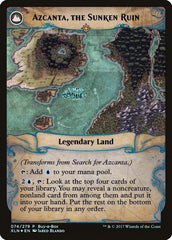 Search for Azcanta // Azcanta, the Sunken Ruin (Buy-A-Box) [Ixalan Treasure Chest] | Webway Games