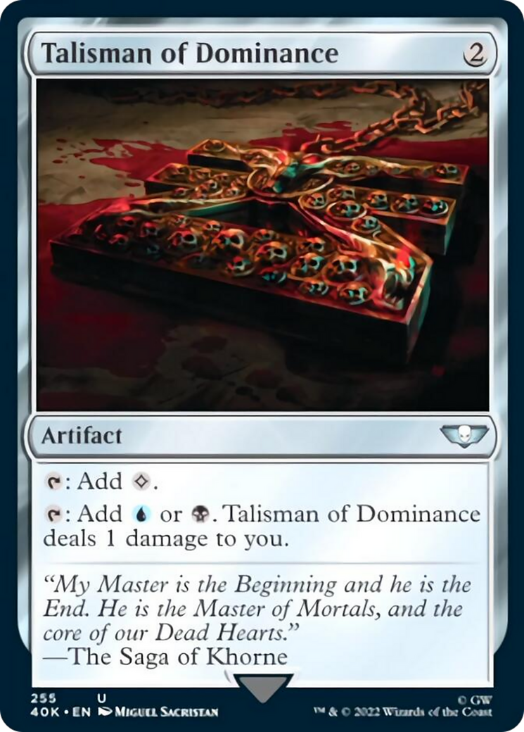 Talisman of Dominance (255) [Universes Beyond: Warhammer 40,000] | Webway Games