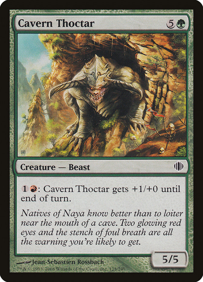 Cavern Thoctar [Shards of Alara] | Webway Games