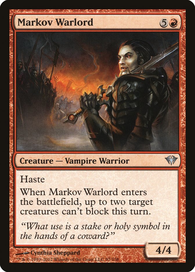 Markov Warlord [Dark Ascension] | Webway Games