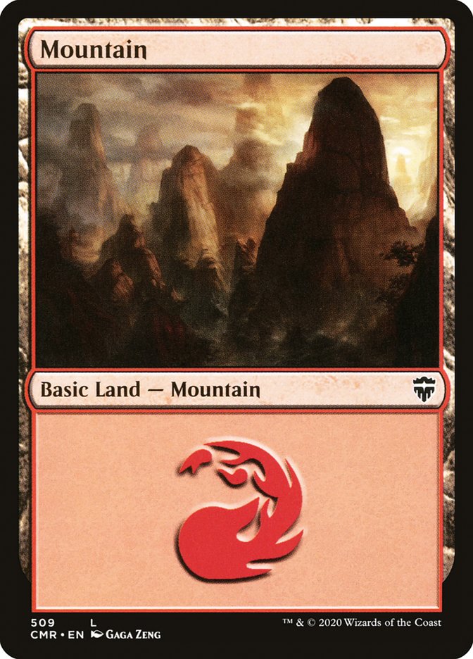 Mountain (#509) [Commander Legends] | Webway Games