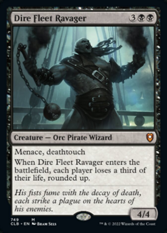 Dire Fleet Ravager [Commander Legends: Battle for Baldur's Gate] | Webway Games