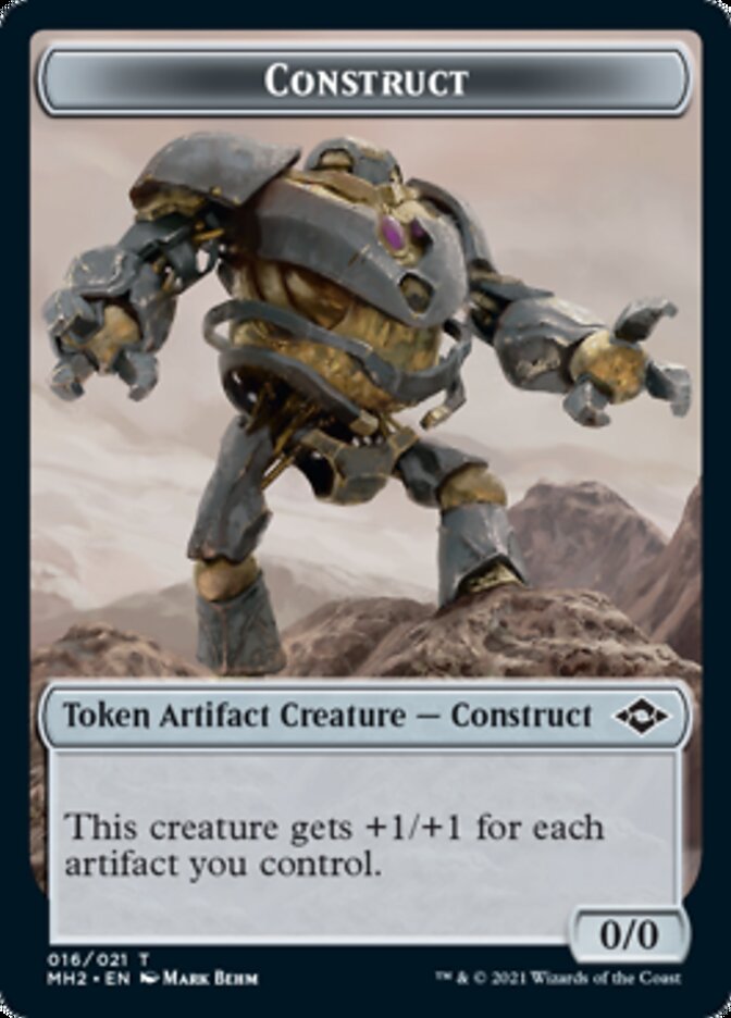 Construct Token // Treasure Token (#20) [Modern Horizons 2 Tokens] | Webway Games