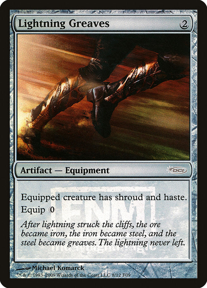 Lightning Greaves [Friday Night Magic 2009] | Webway Games