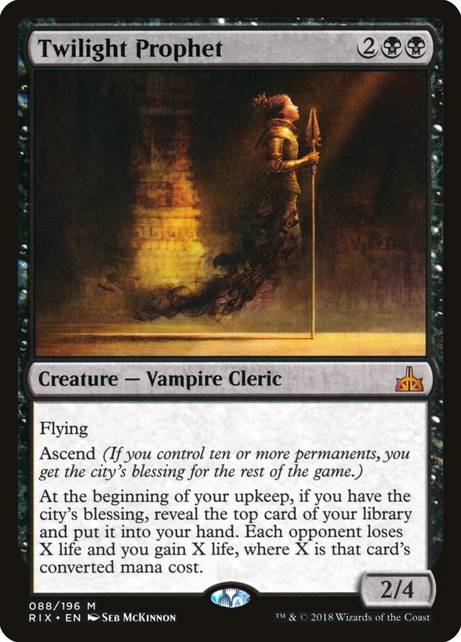 Twilight Prophet [Rivals of Ixalan] | Webway Games