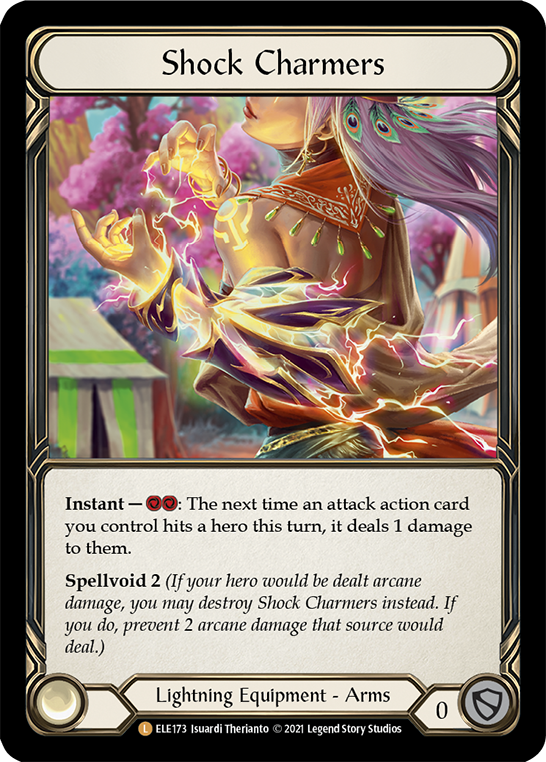 Shock Charmers [ELE173] (Tales of Aria)  1st Edition Cold Foil | Webway Games