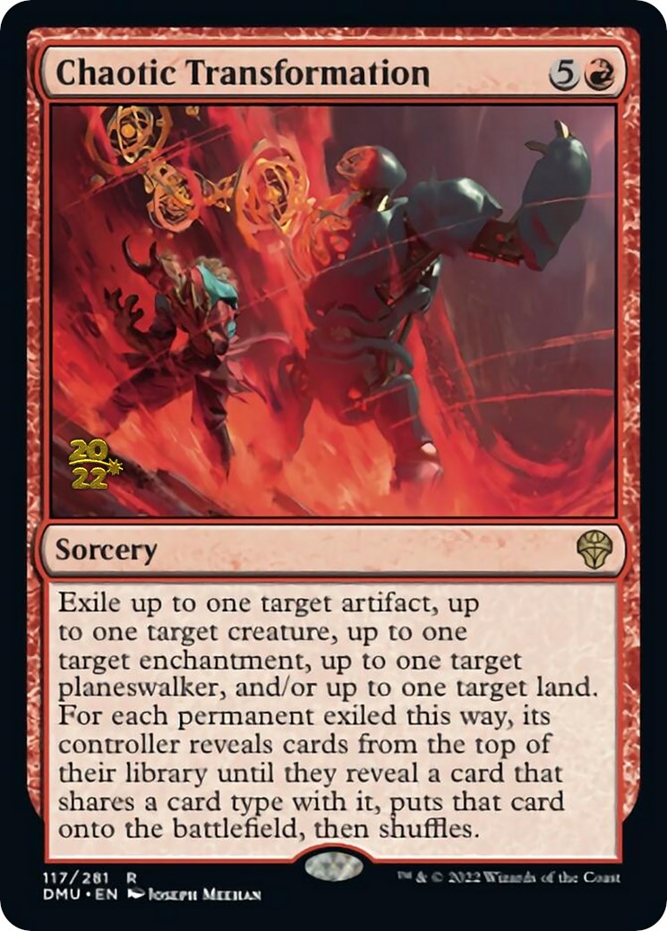 Chaotic Transformation [Dominaria United Prerelease Promos] | Webway Games